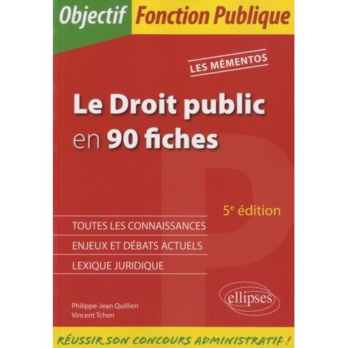 Le Droit Public En 90 Fiches