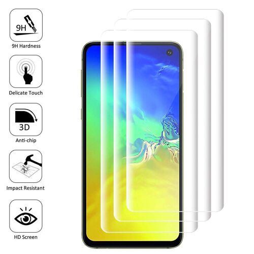 Fezzor® Samsung Galaxy S10 Plus, (Pack De 3) Film De Protection Écran En Verre Trempé Pour Samsung Galaxy S10+