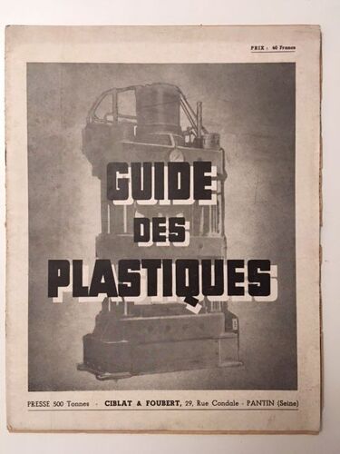 Guide Des Plastiques (Ciblat & Foubert)