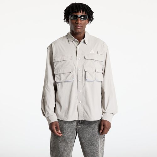 Chemise Nike Acg ""Orb Weaver"" Dri-Fit Adv Uv Long Sleeve Shirt College Grey/ Football Grey/ Summit White M