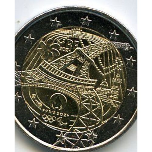 France 2 Euros 2024 Commémorative Tour Eiffel J O