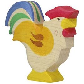 Figurine en bois Coq HOLZTIGER