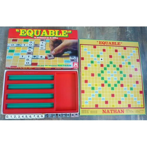 Equable - Nathan (Le Scrabble Des Chiffres)