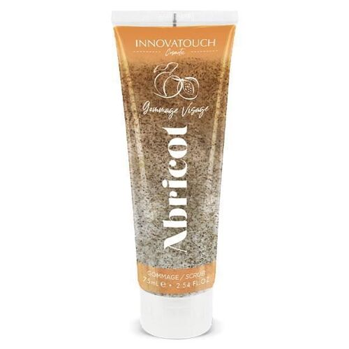 Gommage Visage Abricot - Innovatouch - 75ml - Exfoliant Doux - Sans Parabène - Tous Types De Peau 