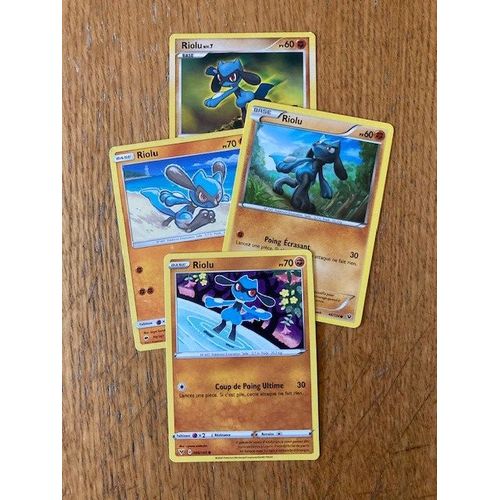 (2408) 4x Riolu (Pokemon)
