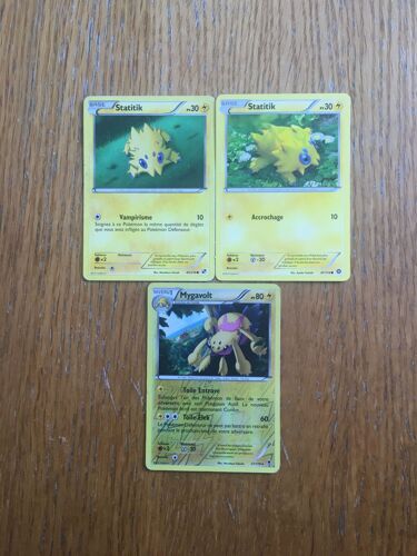 (1369) 2x Statitik + Mygavolt (Pokemon)