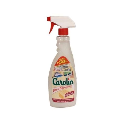 Carolin Ultra Dégraissant fraîcheur savon Marseille - pistolet 650ml