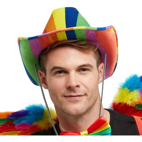 Chapeau Cowboy Arc-En-Ciel Gay Pride Day Lgbt (Taille Unique Adulte)