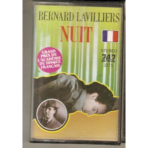 Rare K7 Audio Étrangère Bernard Lavilliers Nuit 747 3275