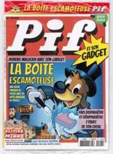 Pif Le Mag N°7 Super Ecolo Avec Sa Boite Escamoteuse