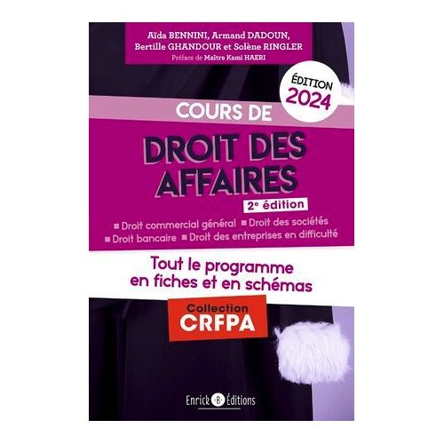 Cours De Droit Des Affaires 2024