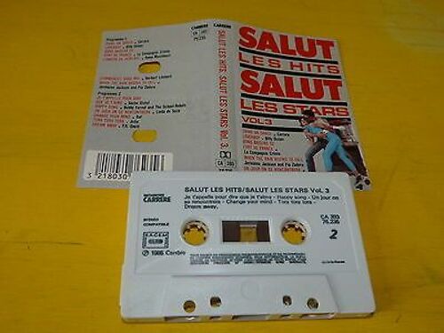 Salut Les Hits Salut Les Stars Vol 3 Cassette Audio