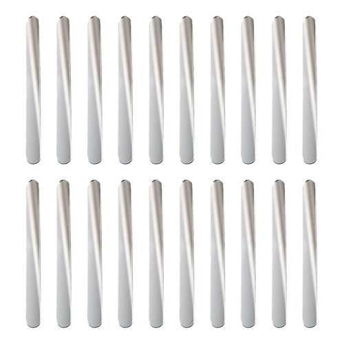 20pcs acrylique crème glacée bâtonnets popsicle bâton enfants artisanat bricolage fait à la main réutilisable pour la fête à la maison cadeau de douche de bébé