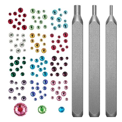 Kit De Poinçons D'estampage En Métal 3x Outil D'estampage En Métal De Bijoux Pour Le Décor De Bricolage