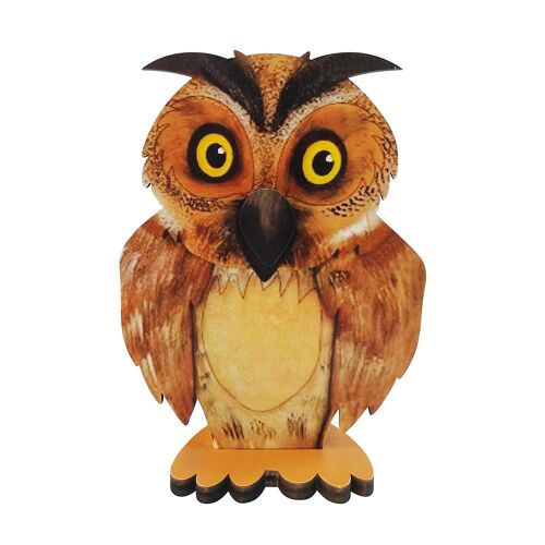 Porte-Lunettes D'animaux De Dessin Animé Support Mignon Hibou Dinosaure Présentoir Pour Bureau À Domicile Chambre À Coucher Bureau Lunettes De Soleil Support De Rangement Artisanat En Bois