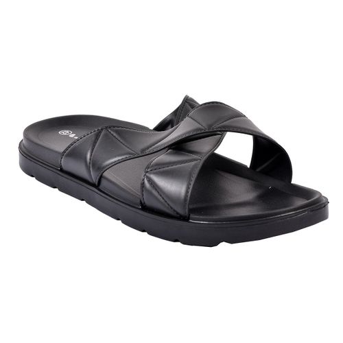 Sandales Mules Croisee Mbs01690 Noir