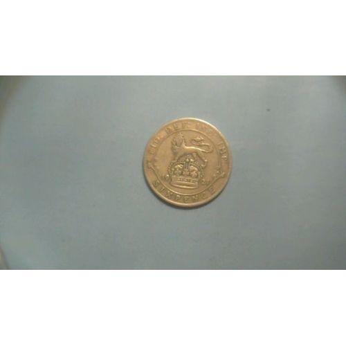 Six Pence Argent 1921 Georges V