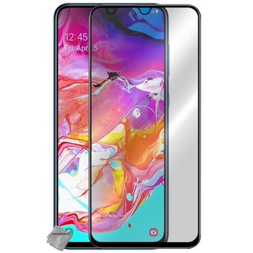 Film de protection verre trempe incurve integral pour Samsung Galaxy A70 - NOIR