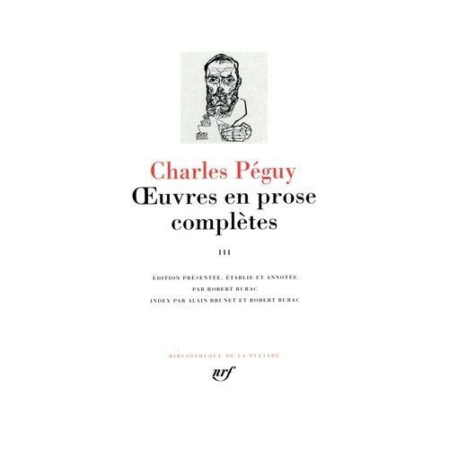 Oeuvres En Prose Complètes - Tome 3