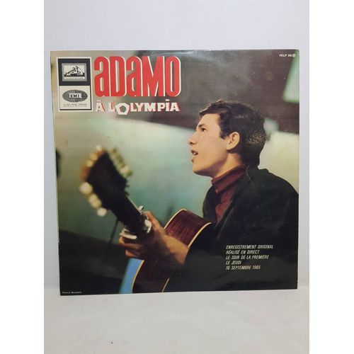Adamo ¿¿ Adamo À L'olympia 33t