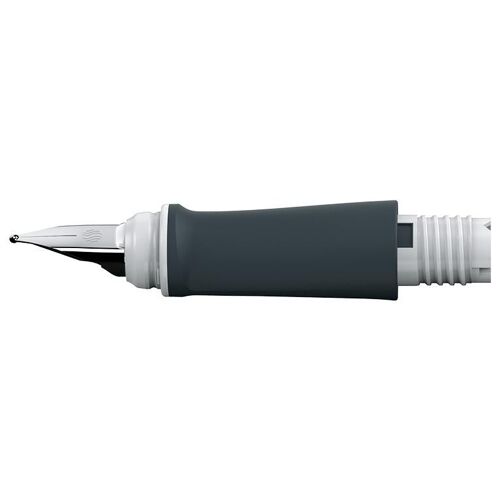 Schneider Lot De 5 Parties Avant M Droitier Stylo À Plume Ray Blanc-Gris Foncé