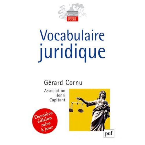 Vocabulaire Juridique