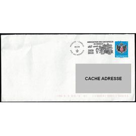 Monaco 2017 Sur Enveloppe Oblitération Association Des Cartophiles Su