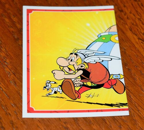 Autocollant Sticker Panini 60 Ans D'aventures Asterix N° 1