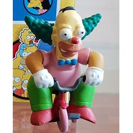 Figurine Les Simpsons Krusty Le Clown En Vélo.