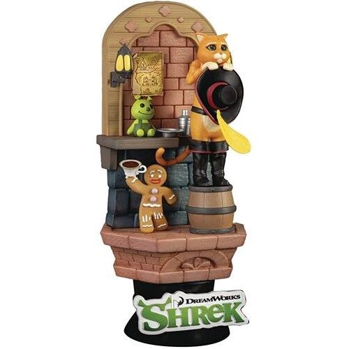 Beast Kingdom - Shrek Ds-096 Puss In Boots Diorama Stage 6" Statue [Collectables] Statue, Collectible
