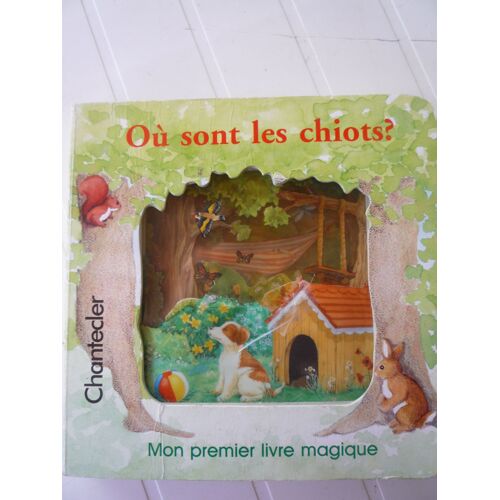 Où Sont Les Chiots ? Mon Premier Livre Magique