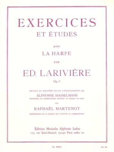 Exercices Et Etudes Op. 9 / Recueil