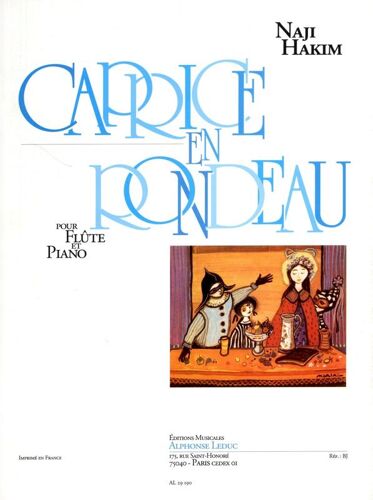 Naji Hakim - Caprice En Rondeau Pour Flûte Et Piano