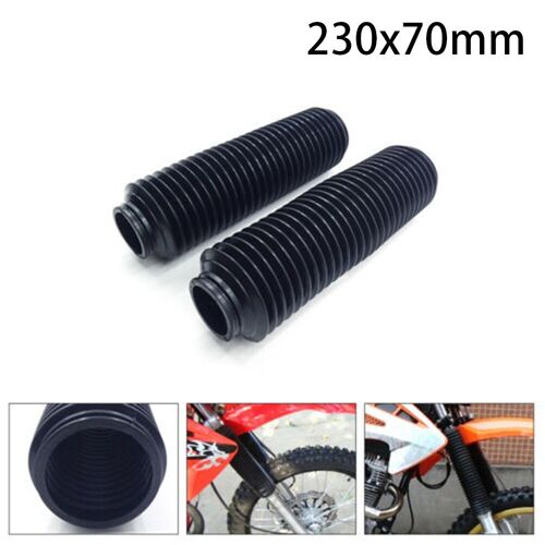 Leggings De Fourche Avant De Moto, 2 Pièces, Couvercle Anti-Poussière, Botte En Caoutchouc Pour Honda Xl250degré De 1991 À 1995 Serow225 De 1985 À 2004 Klx125 De 2010 À 2016