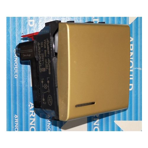 Arnould 25222 Va-et-Vient Lumineux Or Satin - 2 Modules - S.Living