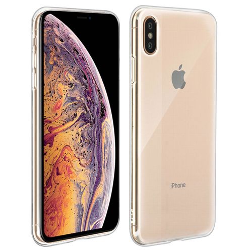 Coque Antichoc pour iPhone XS Max Classique en Silicone souple Transparent