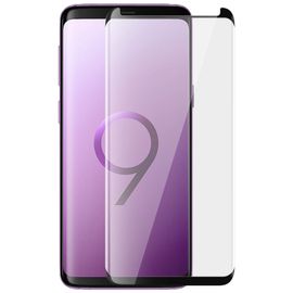 Film Verre Trempé 4d Protection Écran Pour Samsung Galaxy S9 Noir