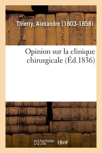 Opinion Sur La Clinique Chirurgicale