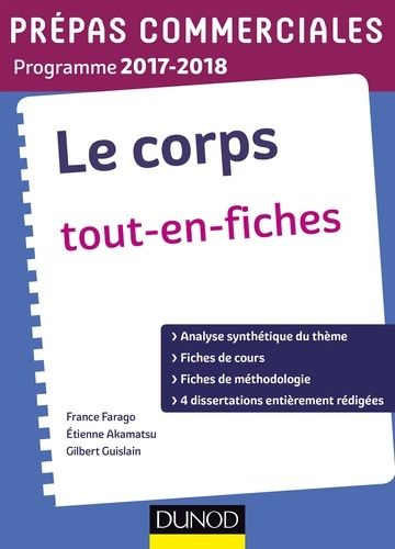 Le Corps Tout-En-Fiches - Prépas Commerciales