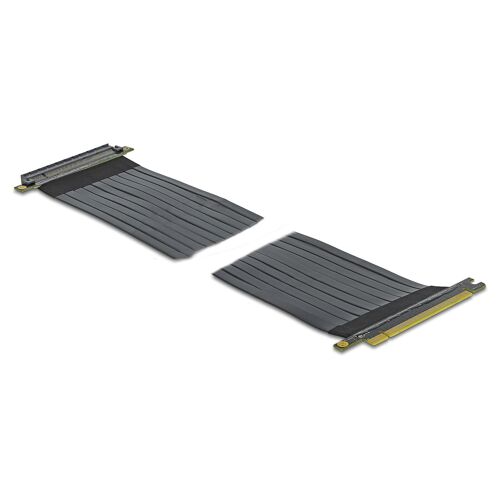 Delock Carte Riser PCI-E x16 vers x16 flexible, 60 cm, Carte m?re?: accessoires