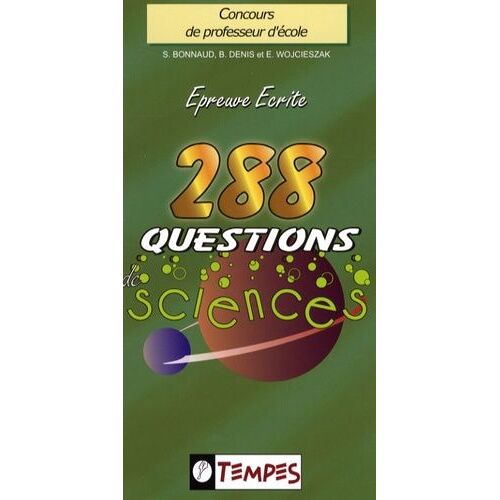 288 Questions De Sciences - Avec 107 Confusions À Éviter