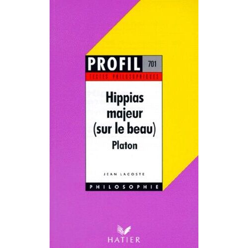 Hippias Majeur (Sur Le Beau)