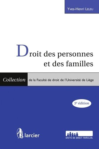Droit Des Personnes Et Des Familles