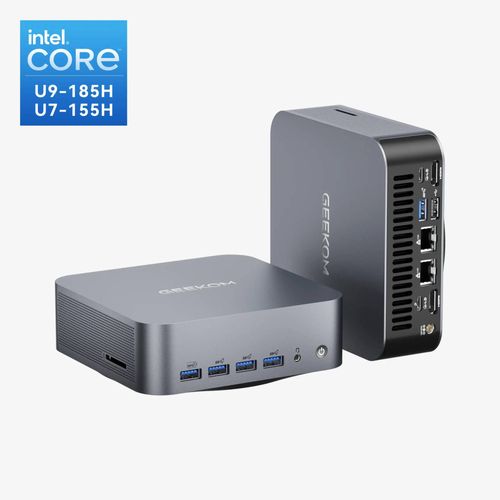 GEEKOM GT1 Mega Mini PC avec Intel Core Ultra 9 185H - Ram 64 Go - SSD 4 To
