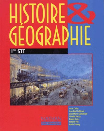 Histoire & Géographie, 1ère Stt