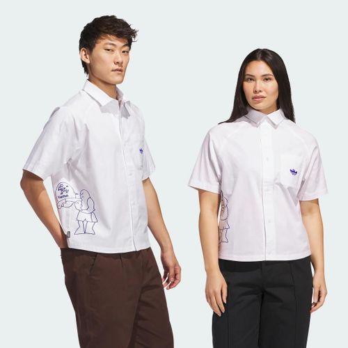 Chemise Boutonnée Shmoofoil Fighter (Non Genrée) Adidas Originals Shmoofoilfighter1 - S