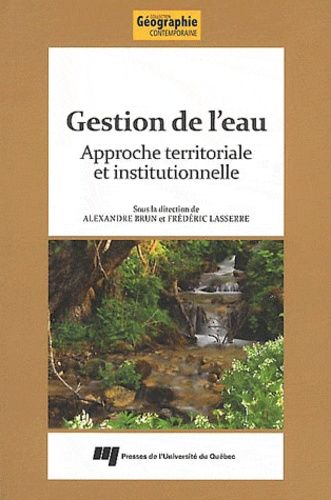 Gestion De L'eau - Approche Territoriale Et Institutionnelle