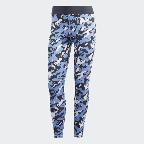 Legging 7/8 À Imprimé Camouflage Techfit Adidas Performance Nqd34 - S