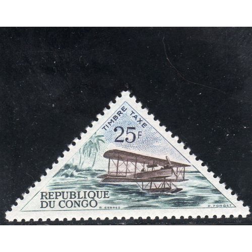Timbre-Taxe Du Congo (Moyen De Transport Du Courrier)