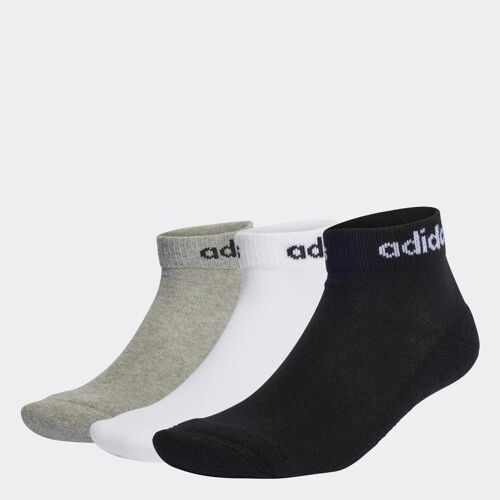Socquettes Matelassées Linear (3 Paires) Adidas Sportswear Ebb43 - 28-30